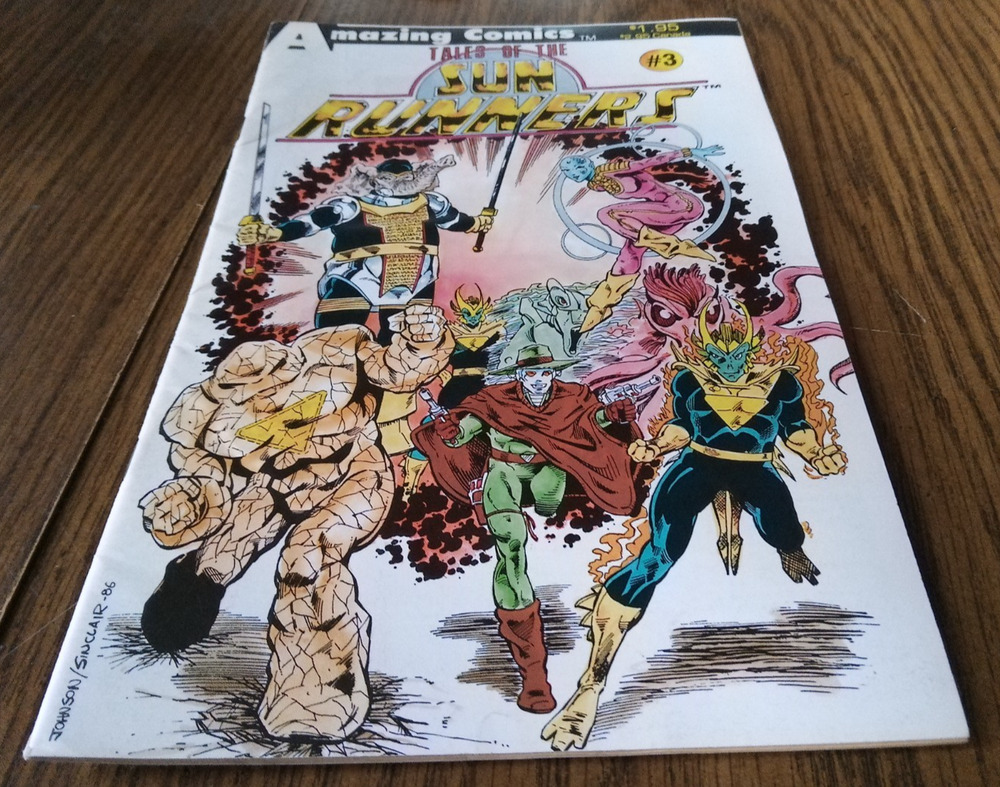 Tales Of The Sun Runners #3 February 1987 Amazing Comics